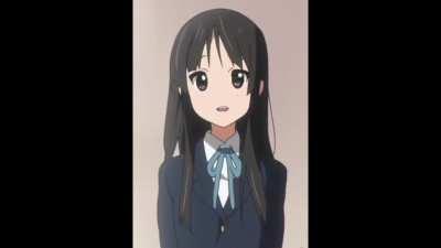 Mio welcomes you to the light music club! (Japanese)