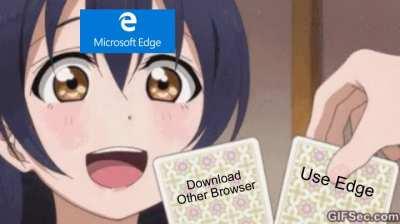 Poor Edge Be Like