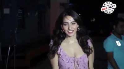 Neha Sharma boob show