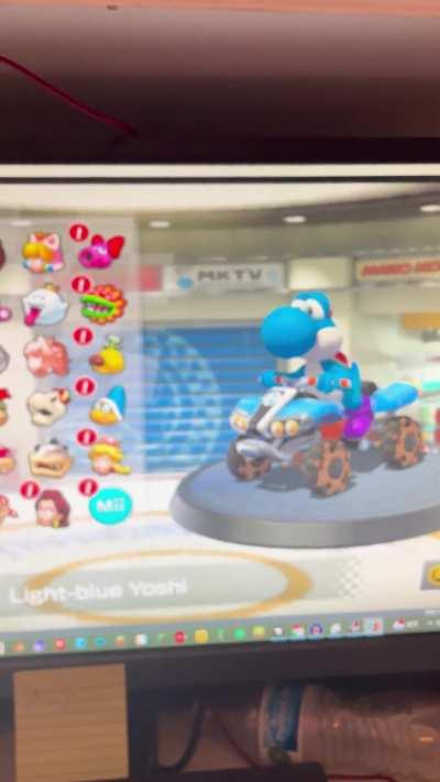 Just made my first Mario kart mod (sound required)