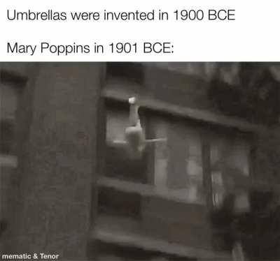 The movie would’ve ended pretty quick without the umbrella