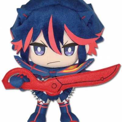 Ryuko screams and turns into a plushie