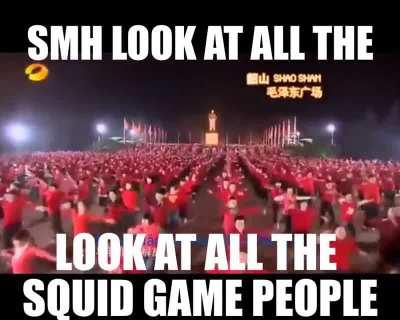 holy fr*cking cr*p squid game irl!