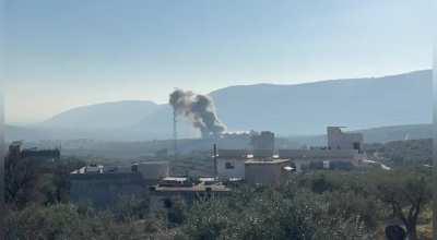 Today's Russian airstrikes in the region of greater Idlib, Syria. (3/1/2022).