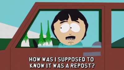 Randy Marsh is a reposter