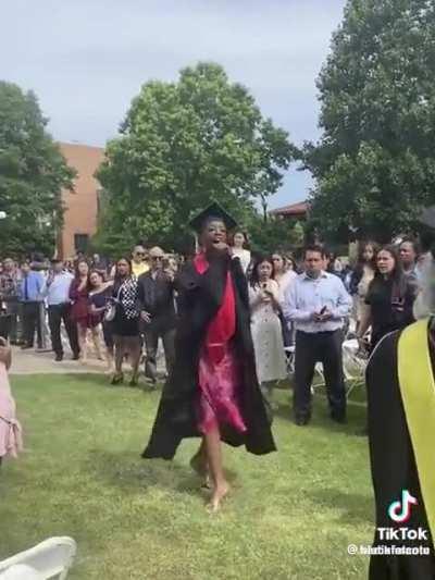 Graduation at LaGuardia Community College in New York