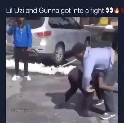 An old video of lil uzi and gunna fighting crazy how time flies 🤯