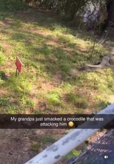 To taste grandpa’s flesh