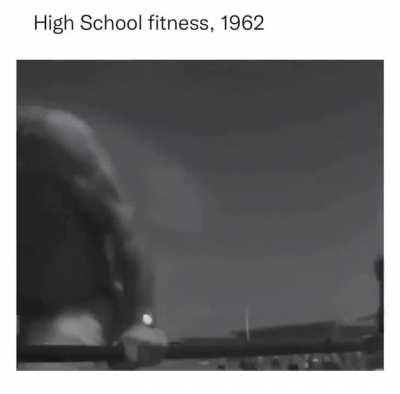 High school fitness, 1962