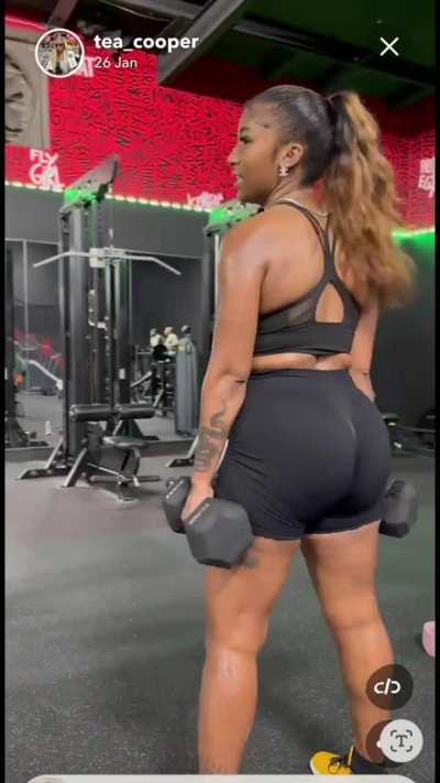 T'ea Cooper Gym Body 🍑 