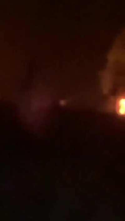 Longer video of Ukrainian cluster ATACMS attack on russian airbase in Berdiansk