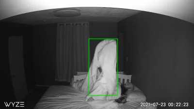 I put a security camera in my room as I suspect myself of sleep walking recently