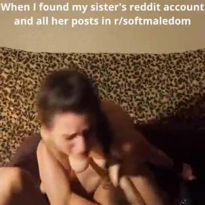 Brother ties up sister and licks her pussy