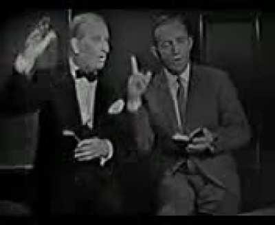 I happen to have an old suit on tonight Bing Crosby &amp; Maurice - Girls Medley (1961)