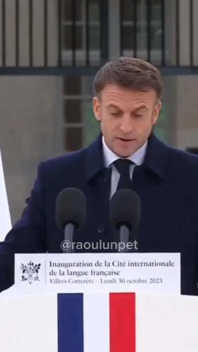 10/10 Discours incroyable, grande prestance 