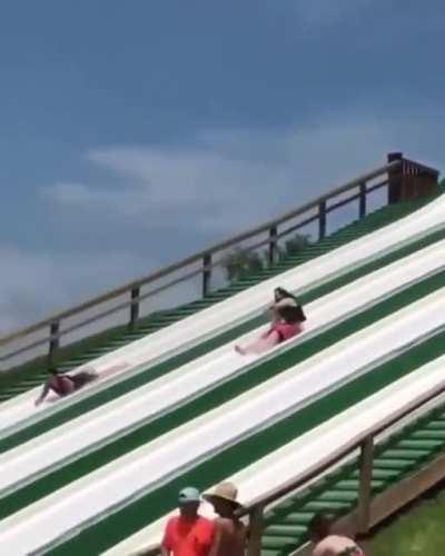 HMF while I ride this water slide