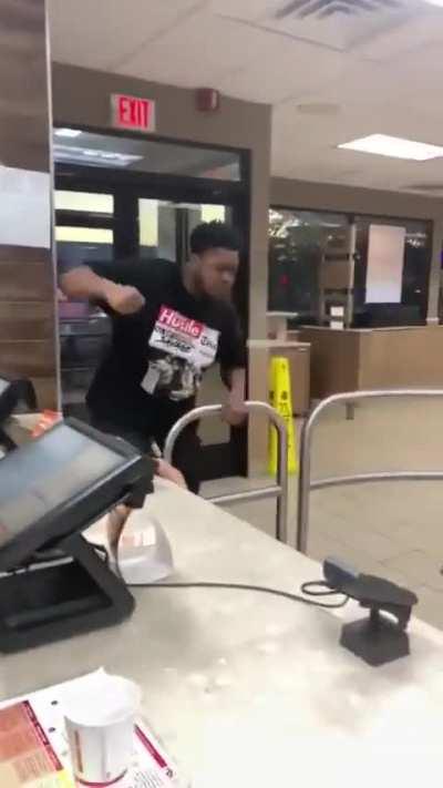 Boomer came in for a whopper, got his ass whooped instead.