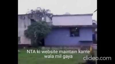 Nta ki site maintain karne wala mil gaya