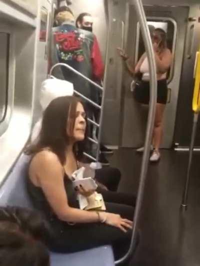 Nobody did anything to help the lady in NYC Subway.