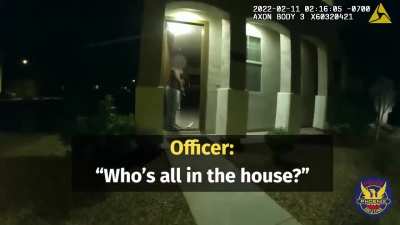 Police officer ambushed: body camera video shows south phoenix standoff shooting; 9 officers shot