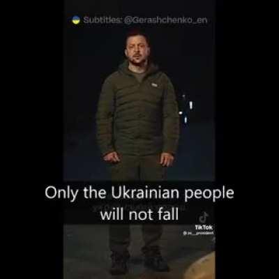 “Enemy helicopters will fall. Enemy planes will fall. Only Ukrainian nation will not fall”, - ZelenskyyUa Slava Ukraini!