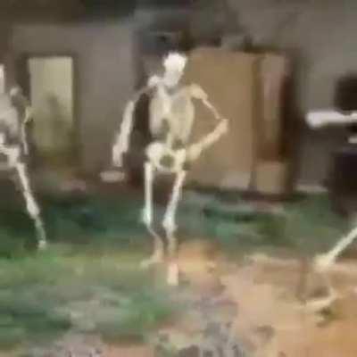 Blursed skeletons