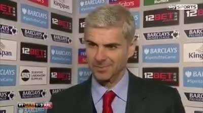 Arteta smirk