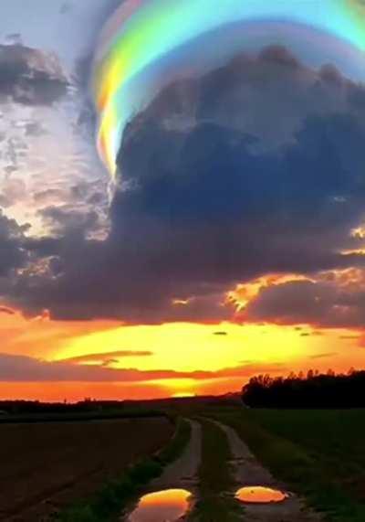 Amazing - Iridescent pileus cloud