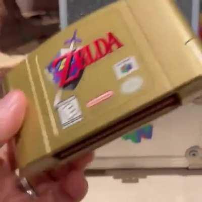 This is how Nintendo (of America) sent out review copies of Ocarina of Time back in 1998.