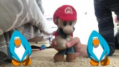 Mario penguin dance :3