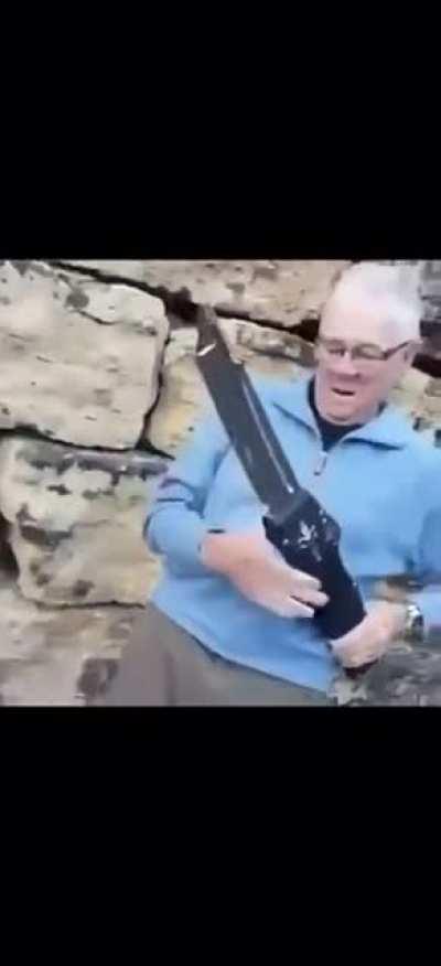 Guy with Biggest knife