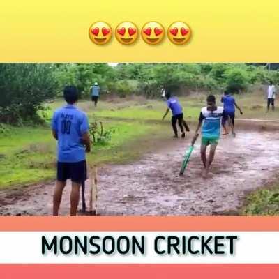 Cricket during monsoon season