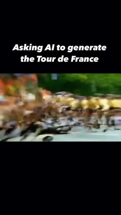 Thanks I hate AI Tour de France