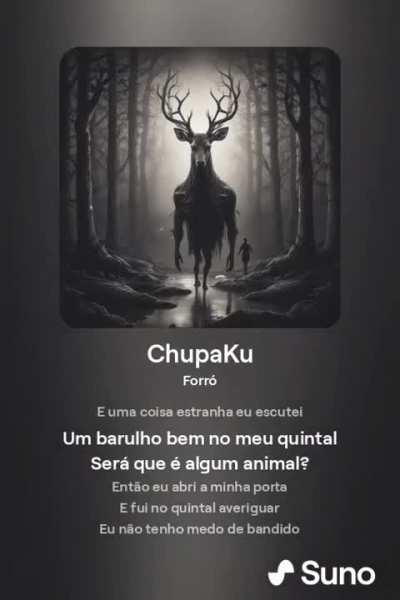 ChupaCu versão Forró, fds