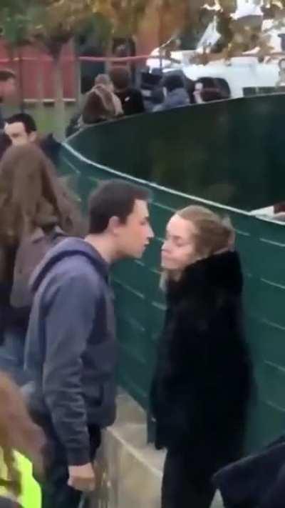 To kiss a girl