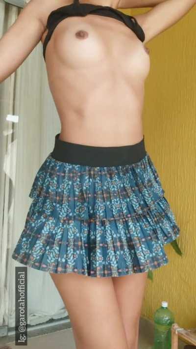 Do you think my skirt is too short?