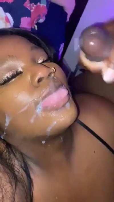 Facial For Fat Bitch