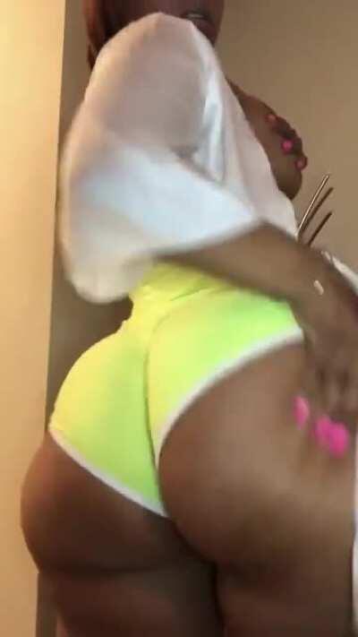 PandaBearsWorld Lime Green Shorts