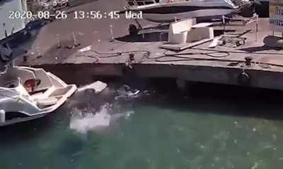 Motorboat explodes, Port of Ponza, Italy, August 2020