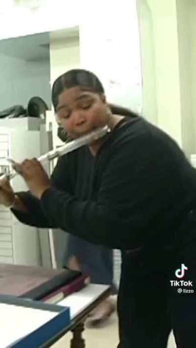 Lizzo played other flutes too. So why is the crystal flute the problem?