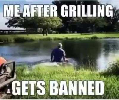 centrists when grilling gets banned: