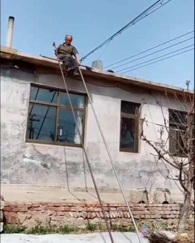 No ladder, no problem