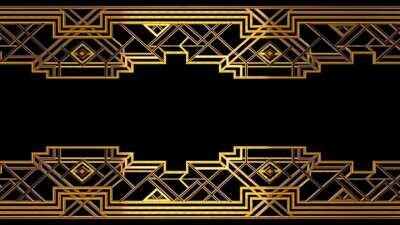 Art Deco style Vj loops