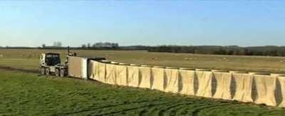 Hesco Fence Vehicle Deploying Walls