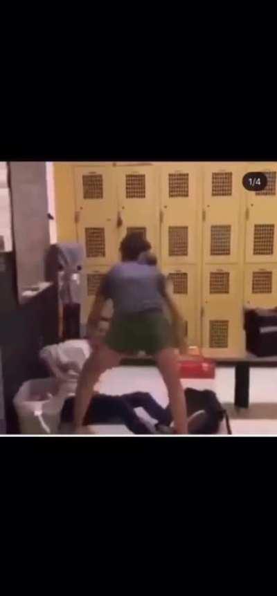 Girls Locker Room fight!