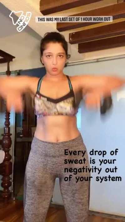 Aarti Nagpal milf hot workout