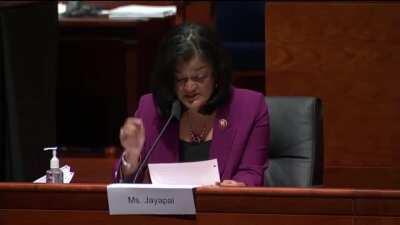 Rep. Jayapal calls out Bill Barr’s response to protests