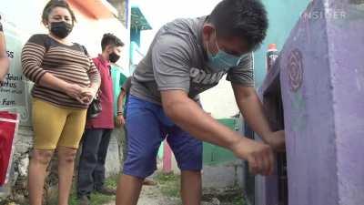 People clean the bones of their dead relatives every year in this Mexican village