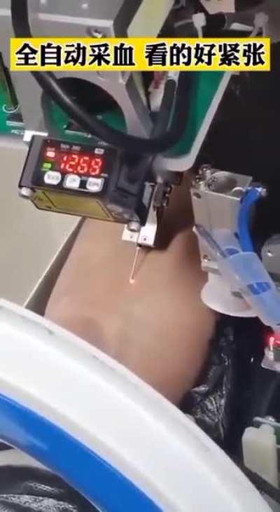 A prototype of a robot for automatic blood sampling