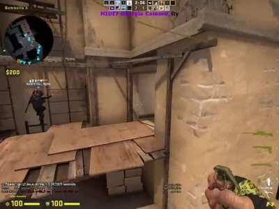 My awp entry frag with a pretty nice flick